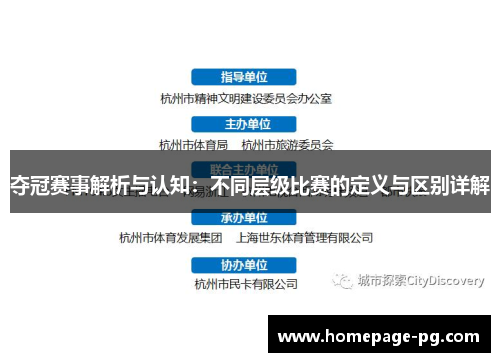 夺冠赛事解析与认知：不同层级比赛的定义与区别详解