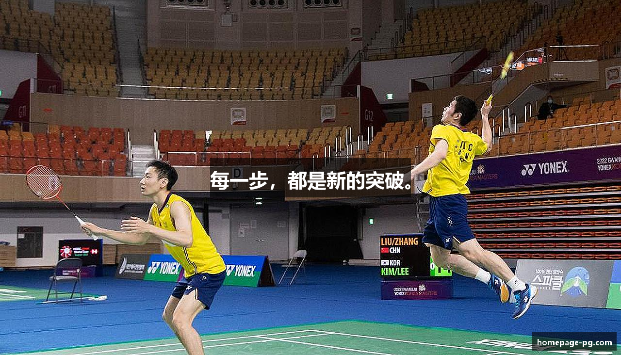 每一步，都是新的突破。